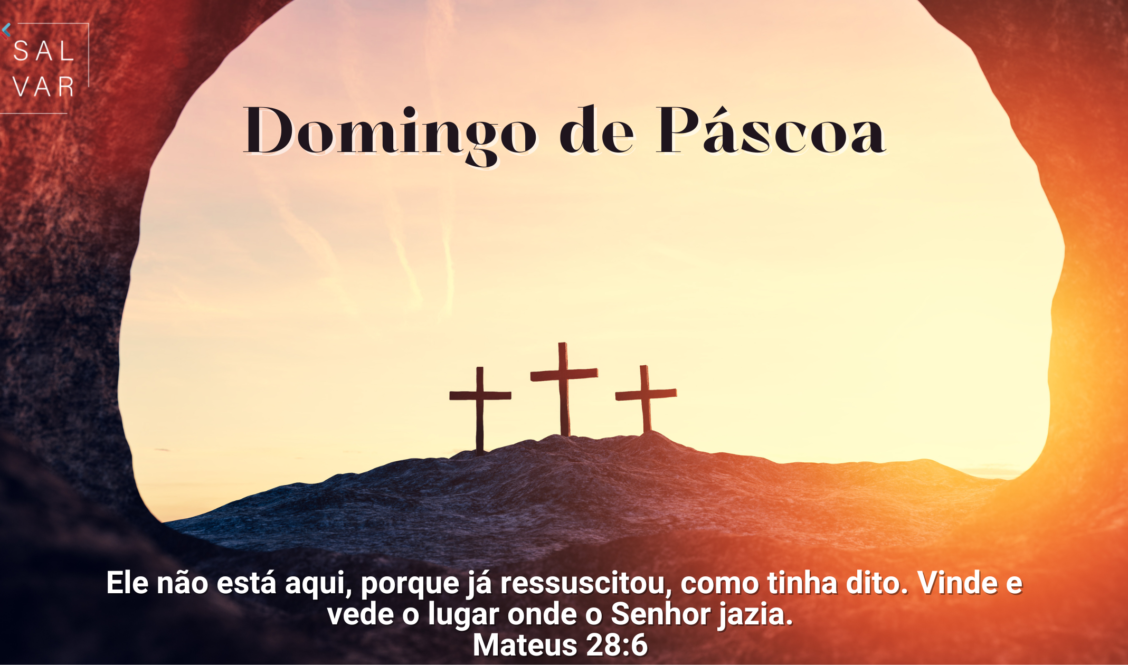 Post Instagram Quadrado Culto de Domingo Páscoa Moderno Amarelo Claro (Banner para blog) (1)